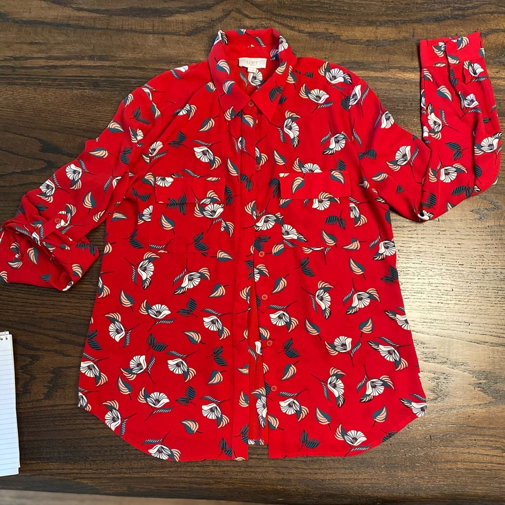 Loft blouse